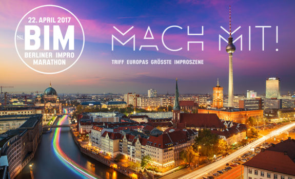 Der 5. Berliner Impro Marathon kommt …